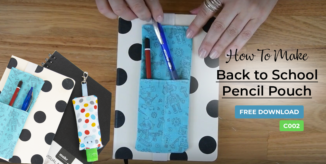 DIY Back To School Pencil Case + Jean Patches ( No Sew )