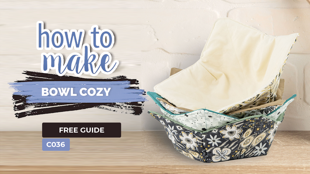 Video Tutorial: How to Make a Microwave Bowl Cozy