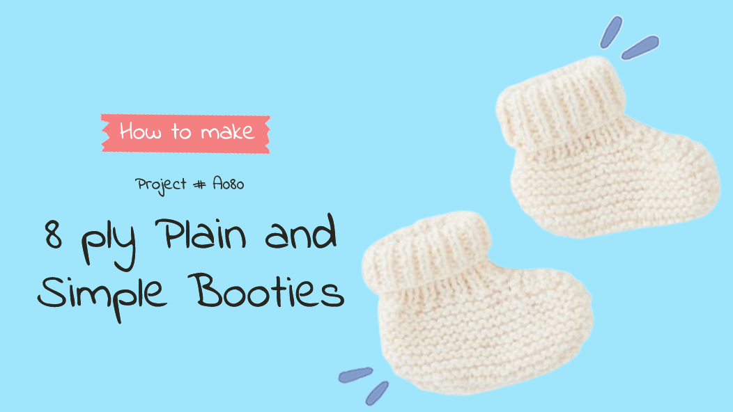 8 ply booties pattern best sale