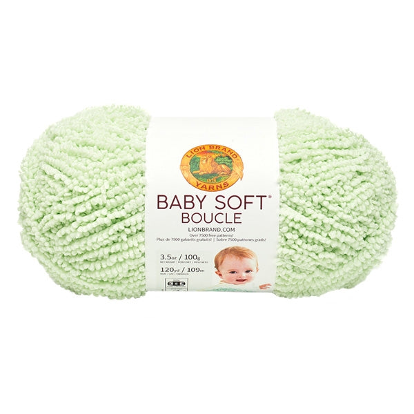 Lion Brand Baby Soft Yarn blue and green, Hobbies & Toys