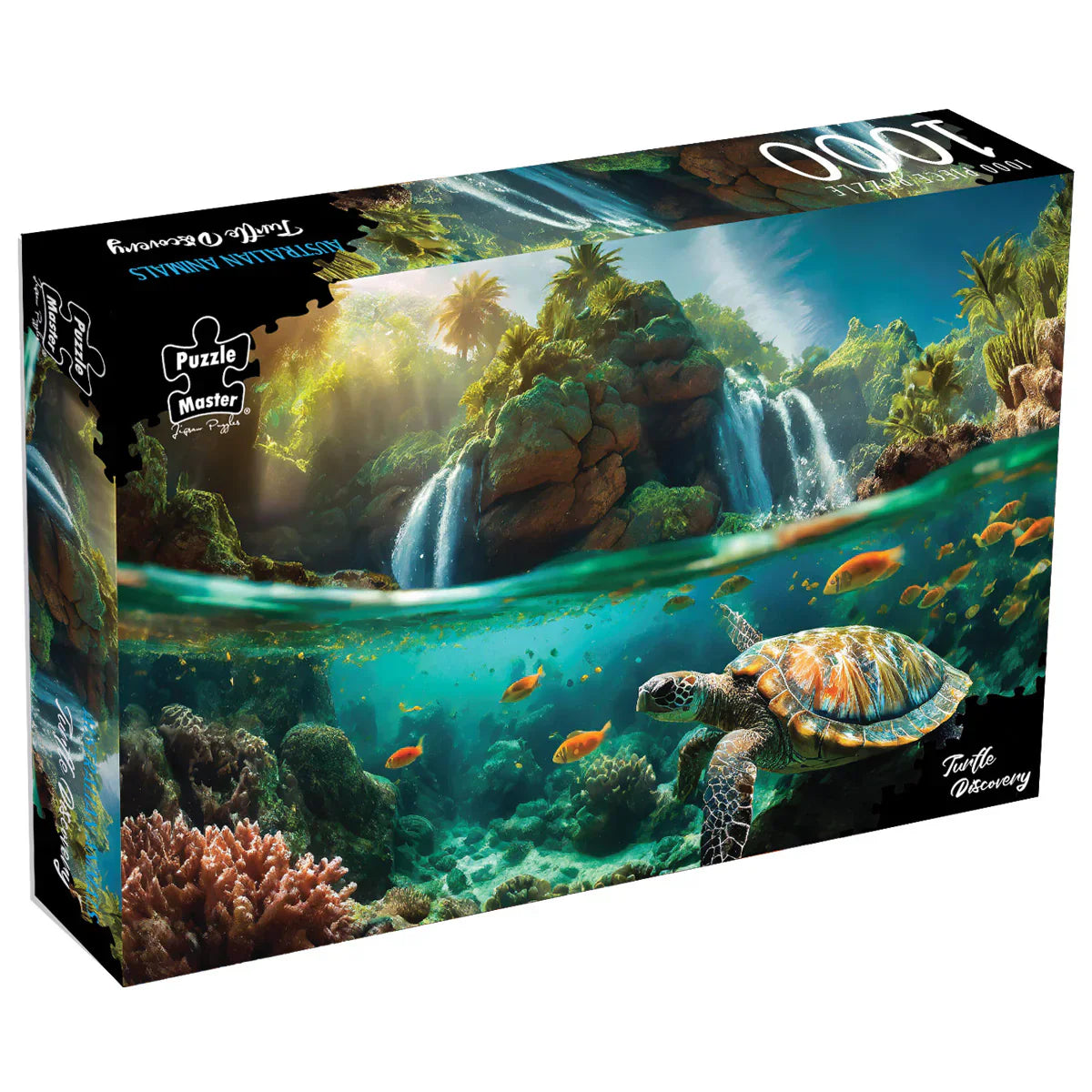 1000-Piece Jigsaw Puzzle, Turtle Discovery