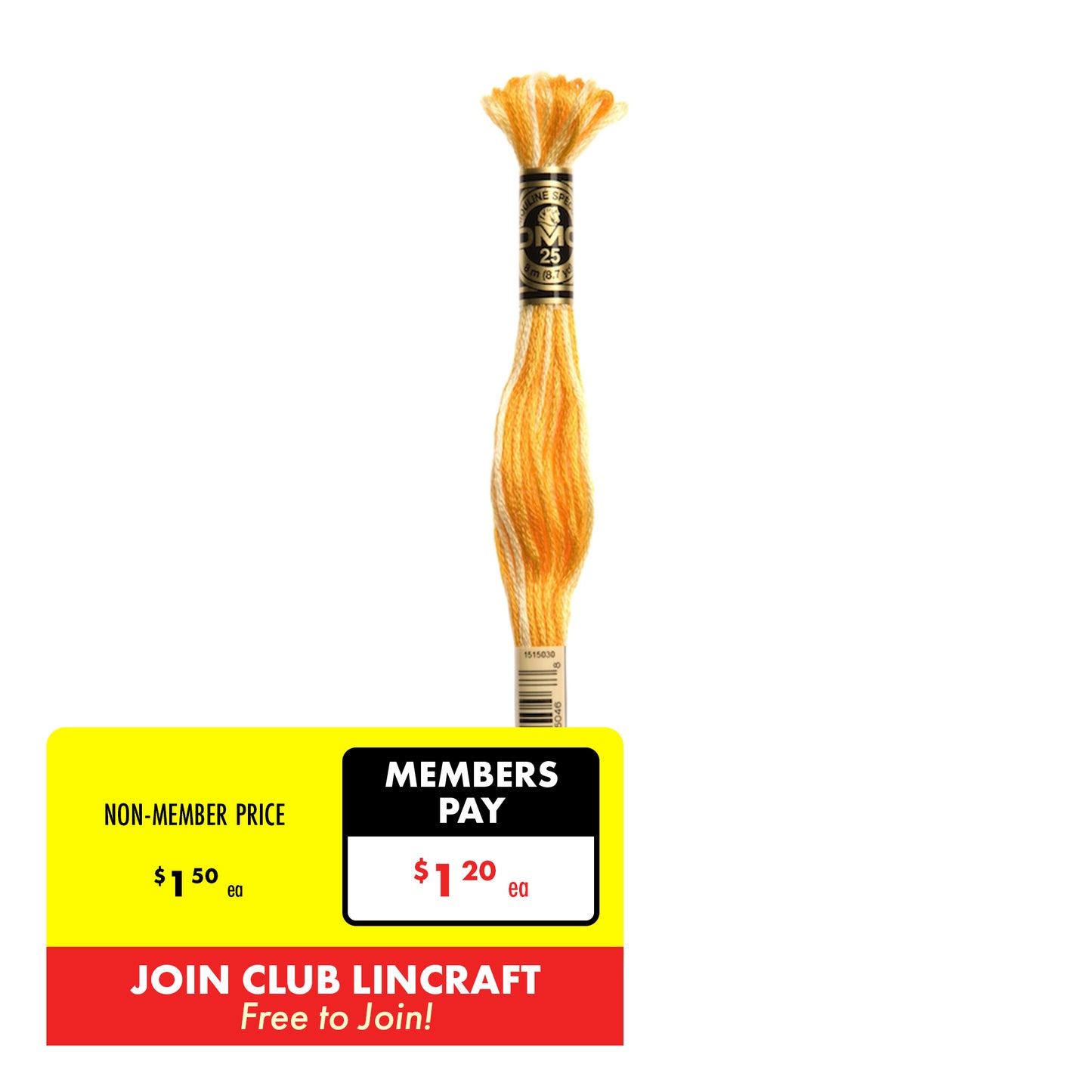 DMC Stranded Cotton Embroidery Thread 1-99