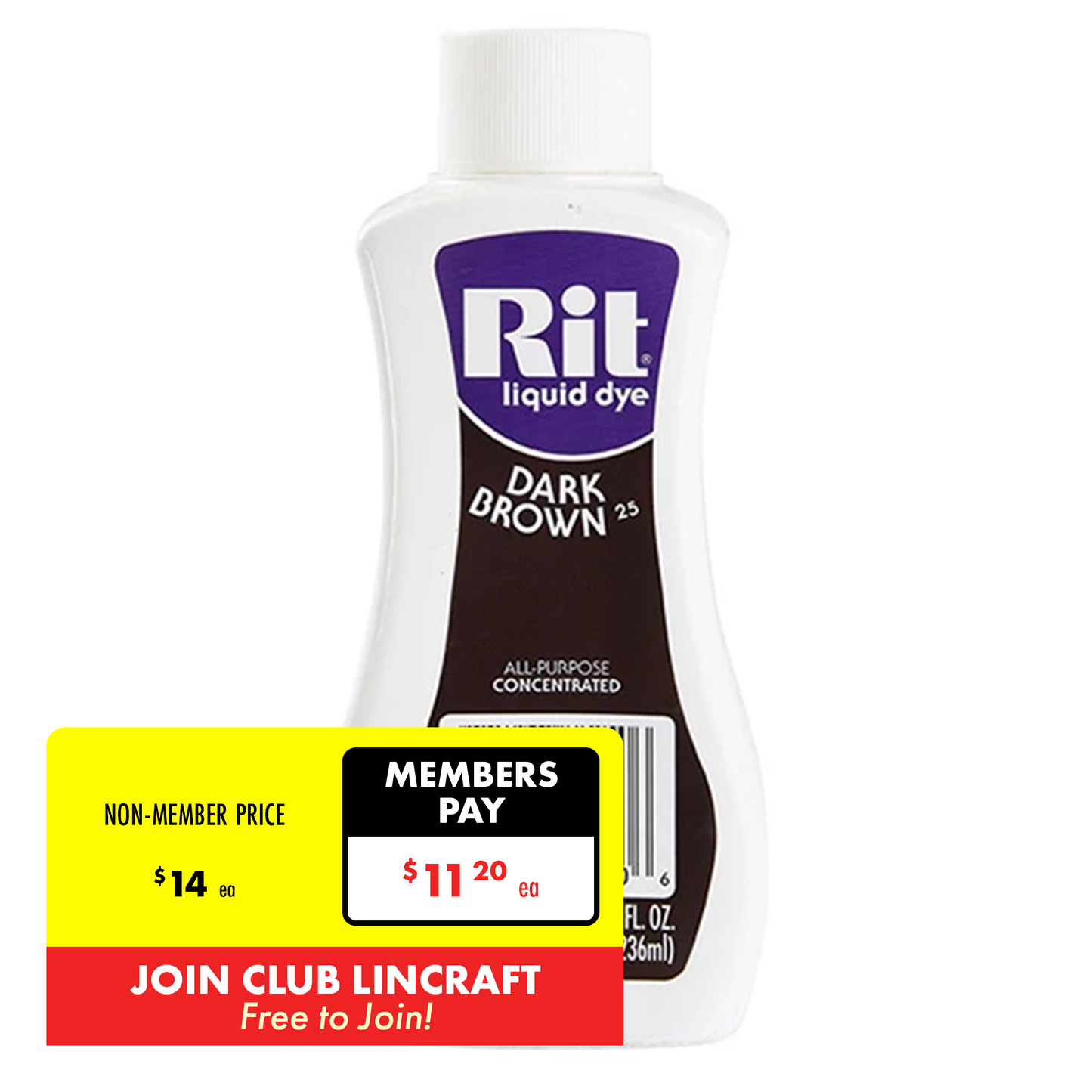 Rit Liquid Fabric Dye, 236ml
