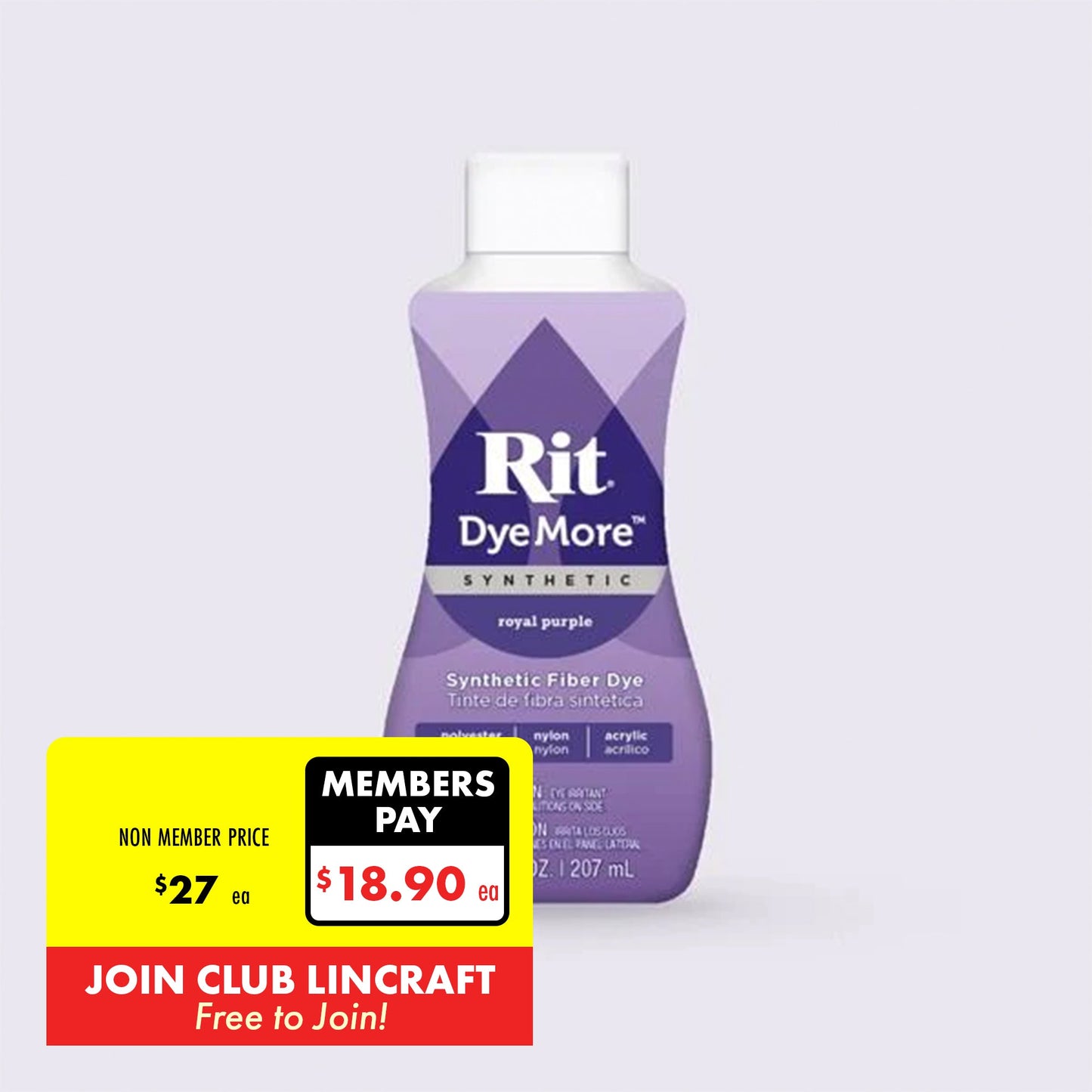 Rit DyeMore Synthetic, 207ml