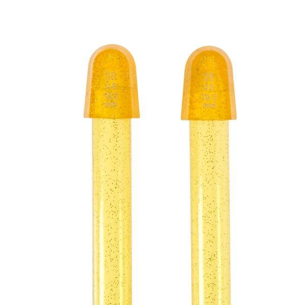 Glitter Knitting Needles - 35cm