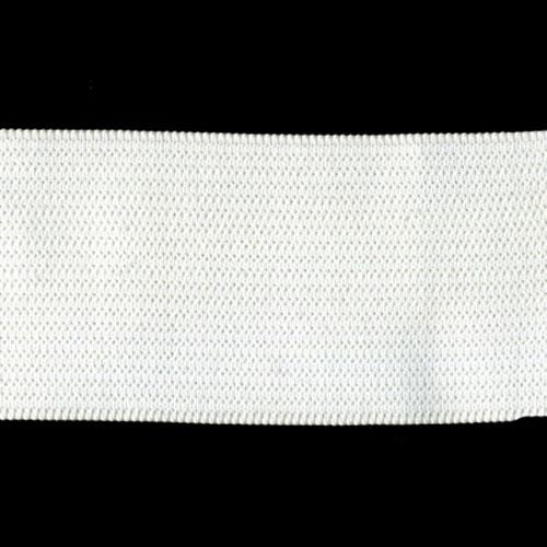 Sullivans Elastic Non Roll, White- 32mm