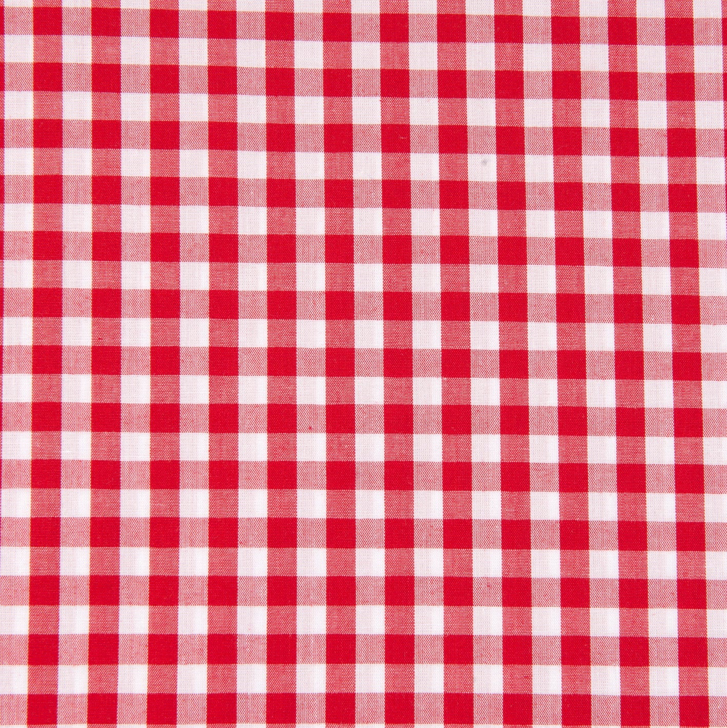 Poly Cotton Gingham Fabric, Width 112cm