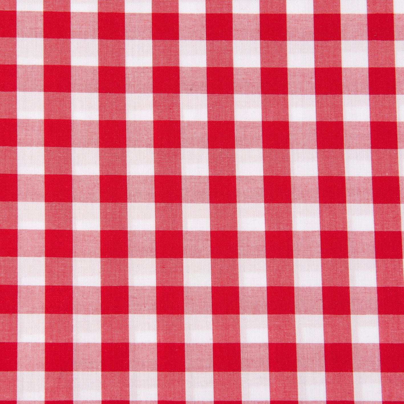 Poly Cotton Gingham Fabric, Width 112cm