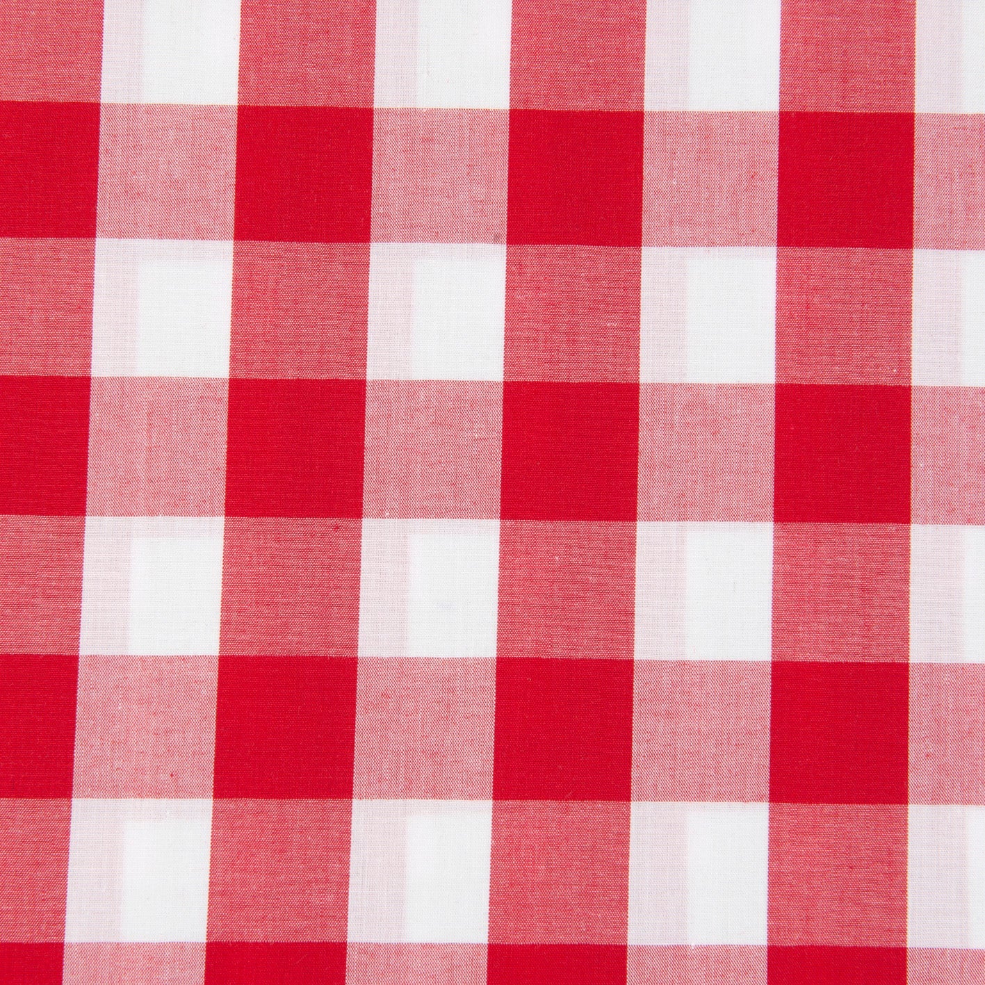 Poly Cotton Gingham Fabric, Width 112cm