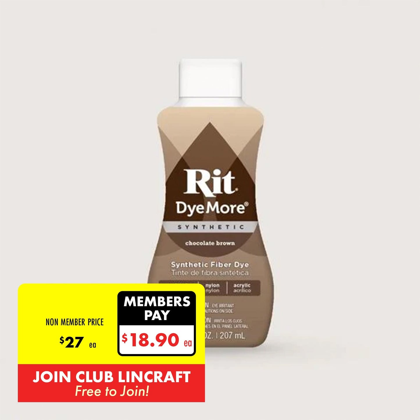 Rit DyeMore Synthetic, 207ml