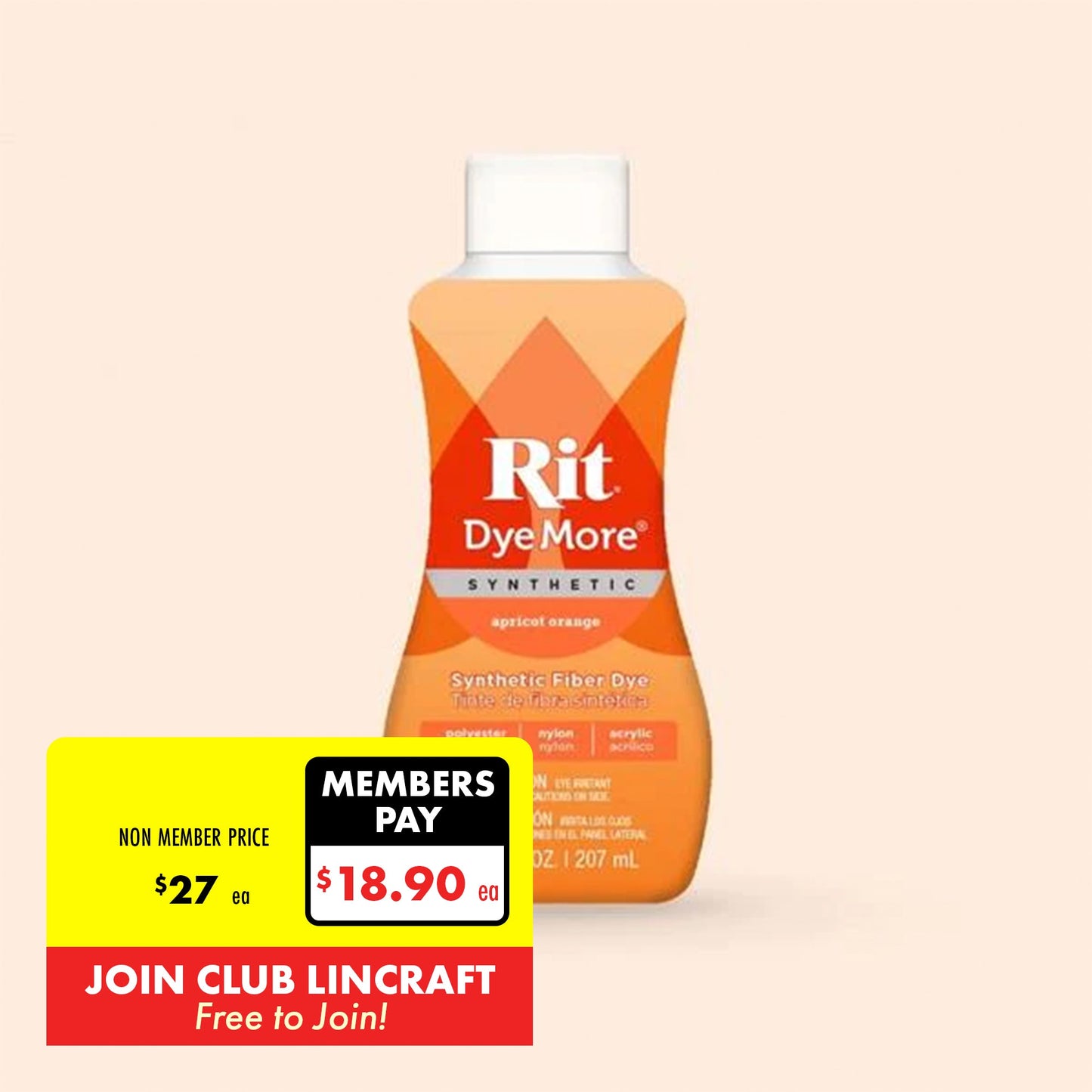 Rit DyeMore Synthetic, 207ml