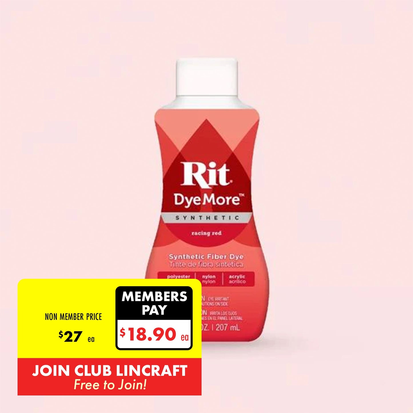 Rit DyeMore Synthetic, 207ml