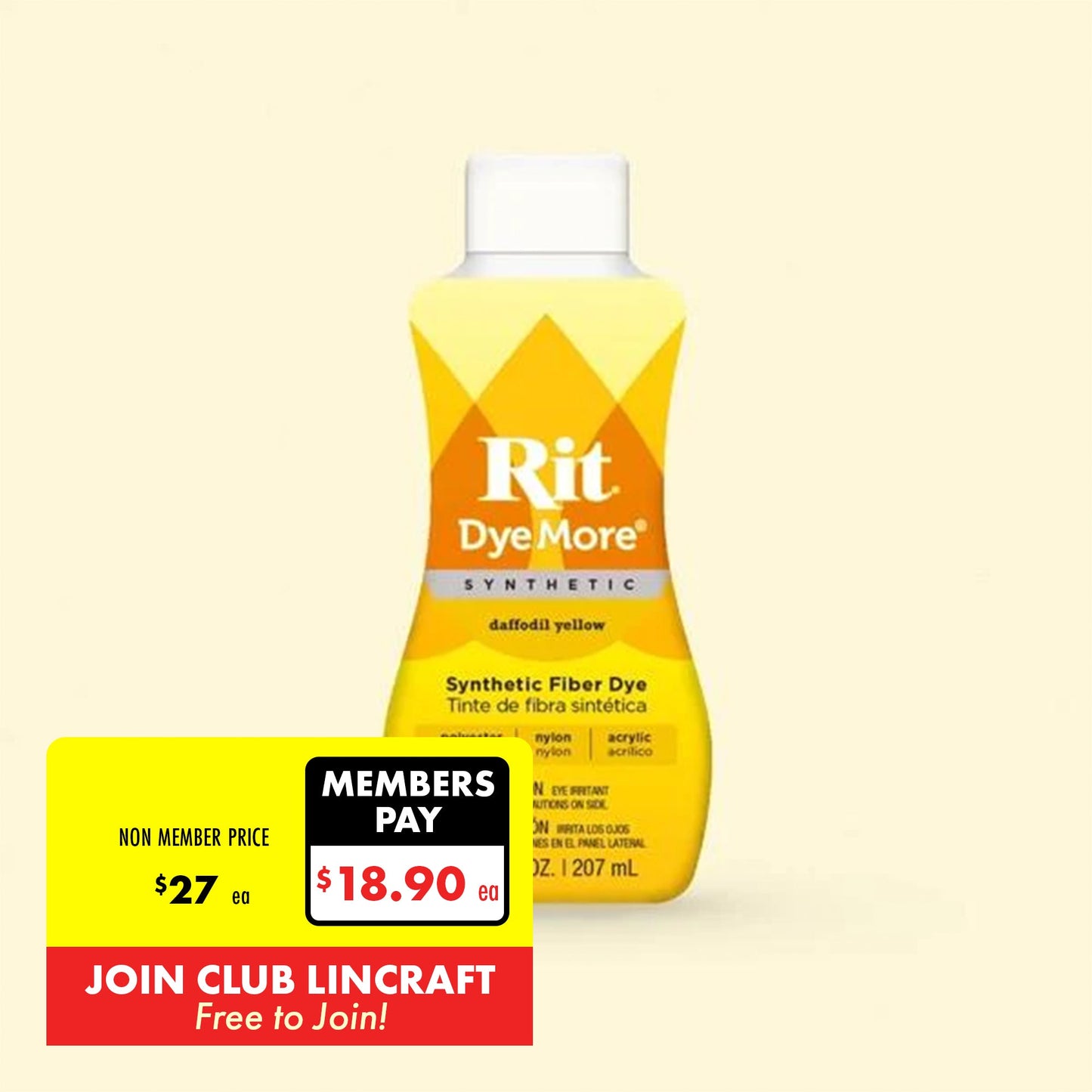 Rit DyeMore Synthetic, 207ml