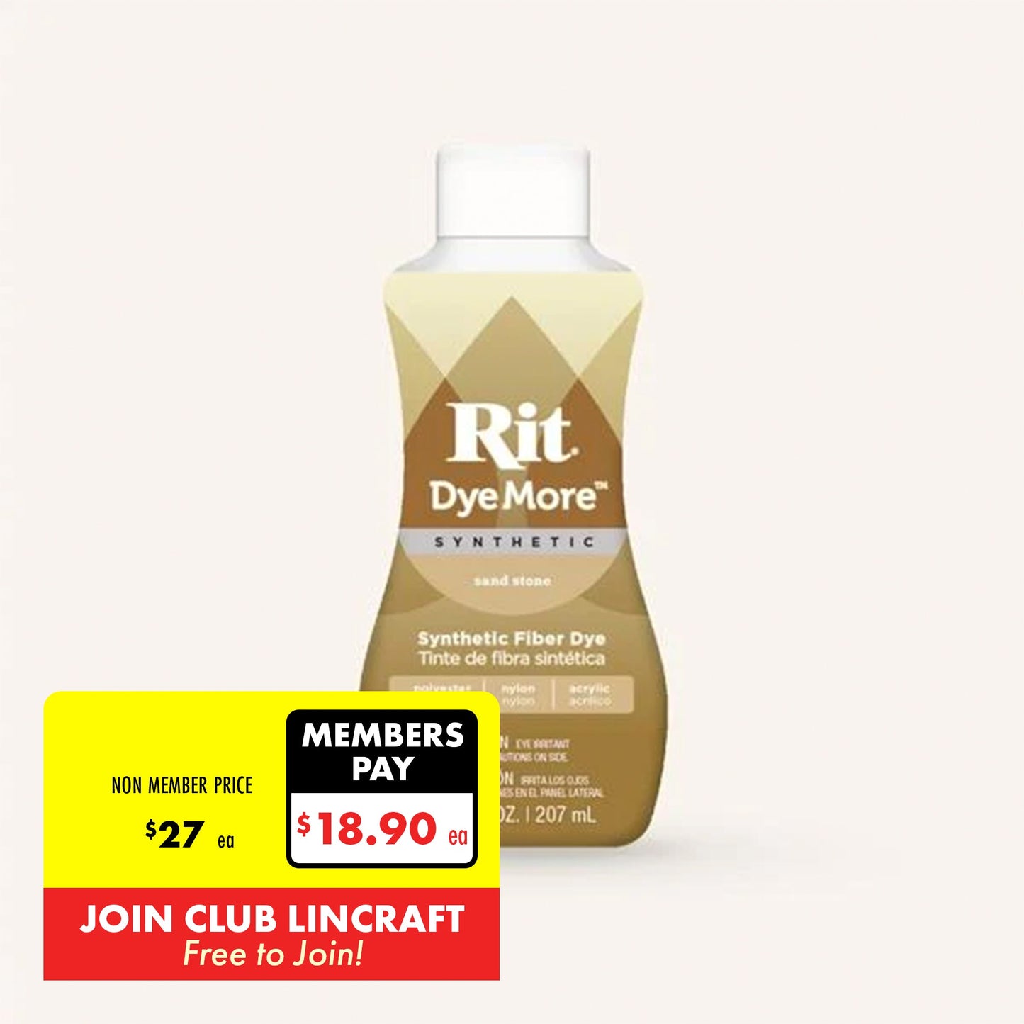 Rit DyeMore Synthetic, 207ml