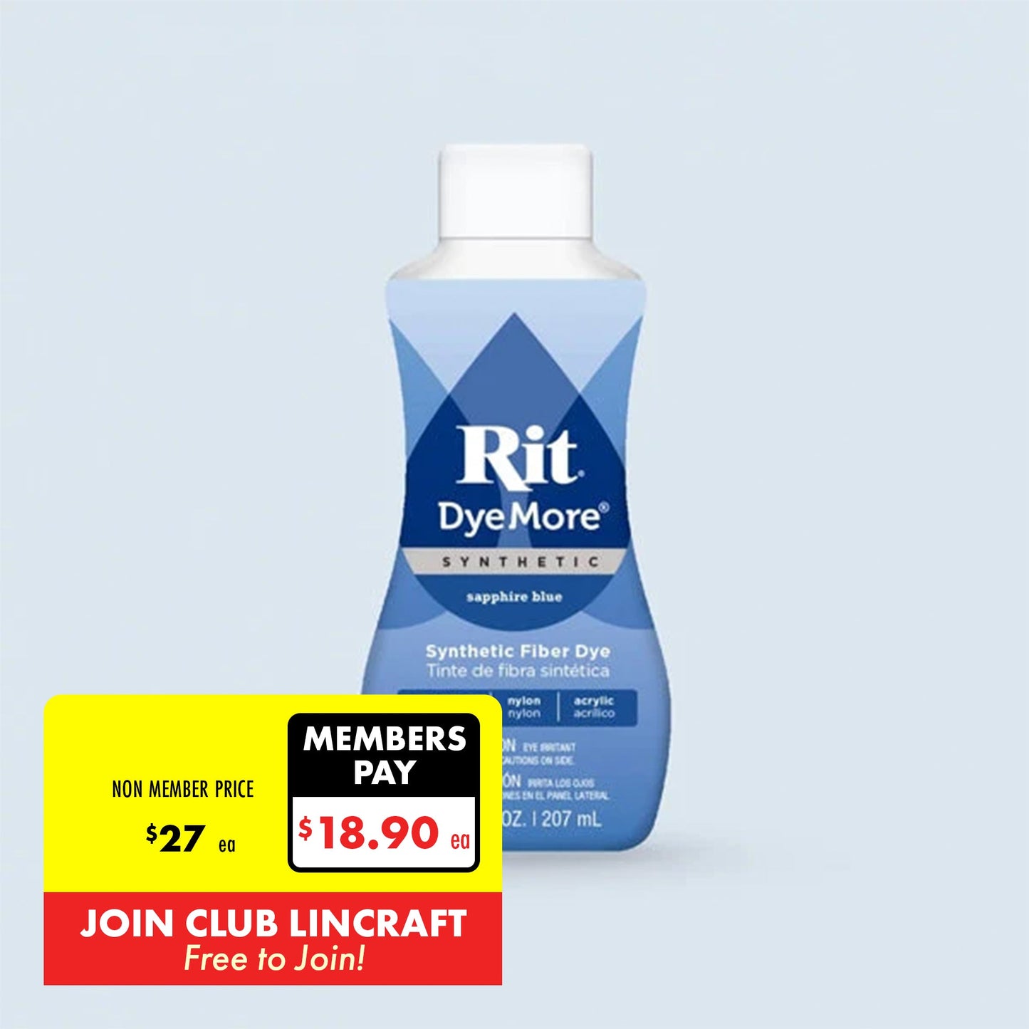 Rit DyeMore Synthetic, 207ml