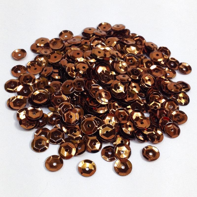 Arbee Sequins, Bronze Cup- 6mm