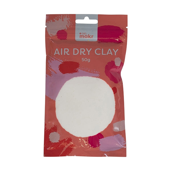 Lincraft Air Dry Clay, Red- 50g