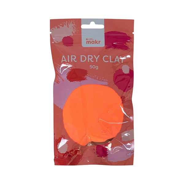 Lincraft Air Dry Clay, Red- 50g