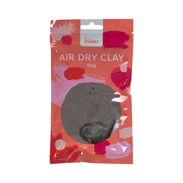 Lincraft Air Dry Clay, Red- 50g