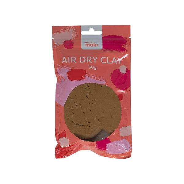 Lincraft Air Dry Clay, Red- 50g