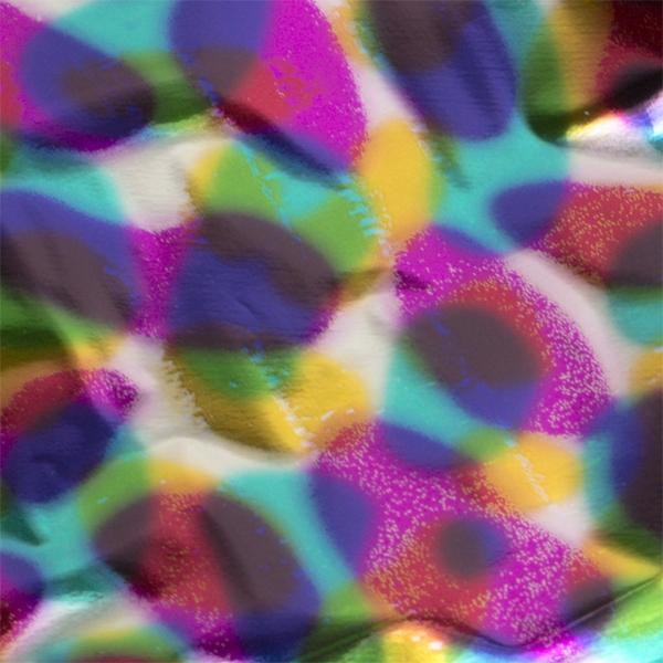 GoPress and Foil Heat-Activated Foil, Rainbow Spots- Mirror Finish