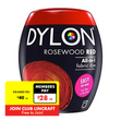 Dylon Fabric Dye, Rosewood Red- 350g