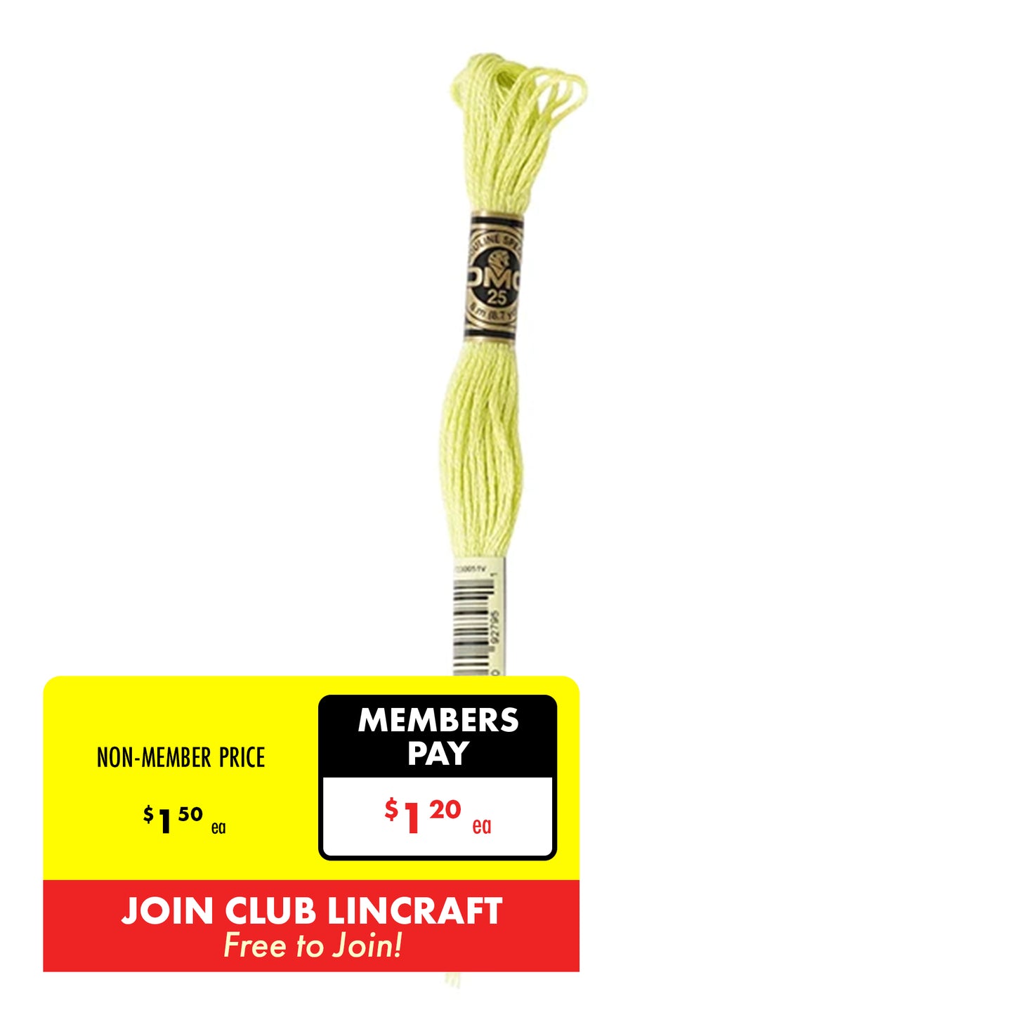 DMC Stranded Cotton Embroidery Thread 1-99