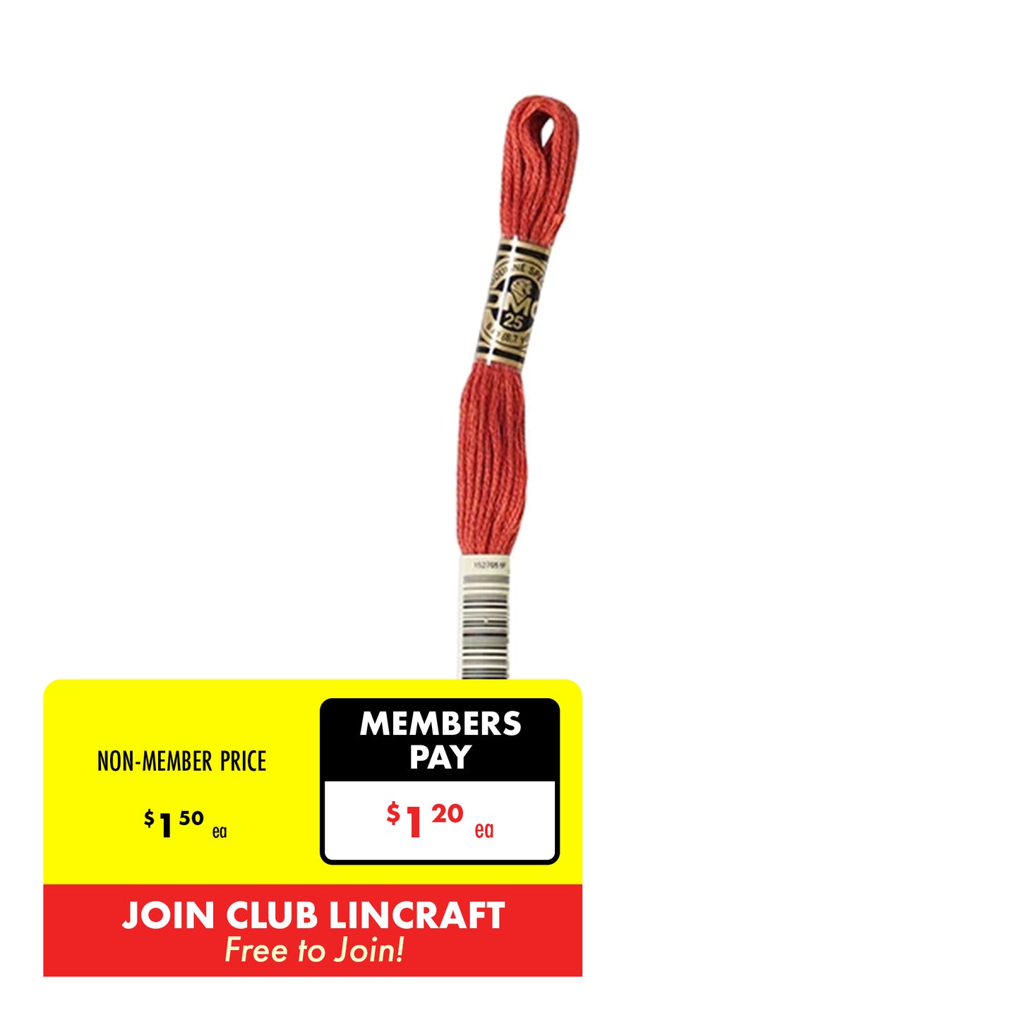 DMC Stranded Cotton Embroidery Thread 1-99