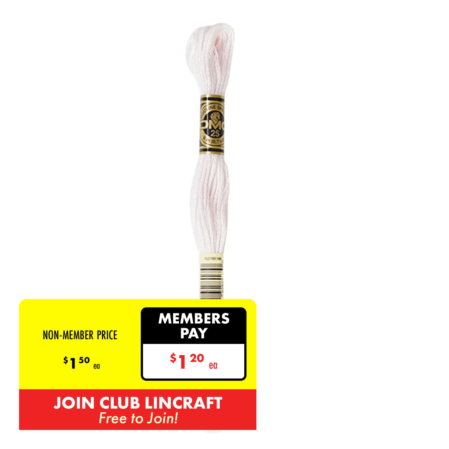 DMC Stranded Cotton Embroidery Thread 1-99