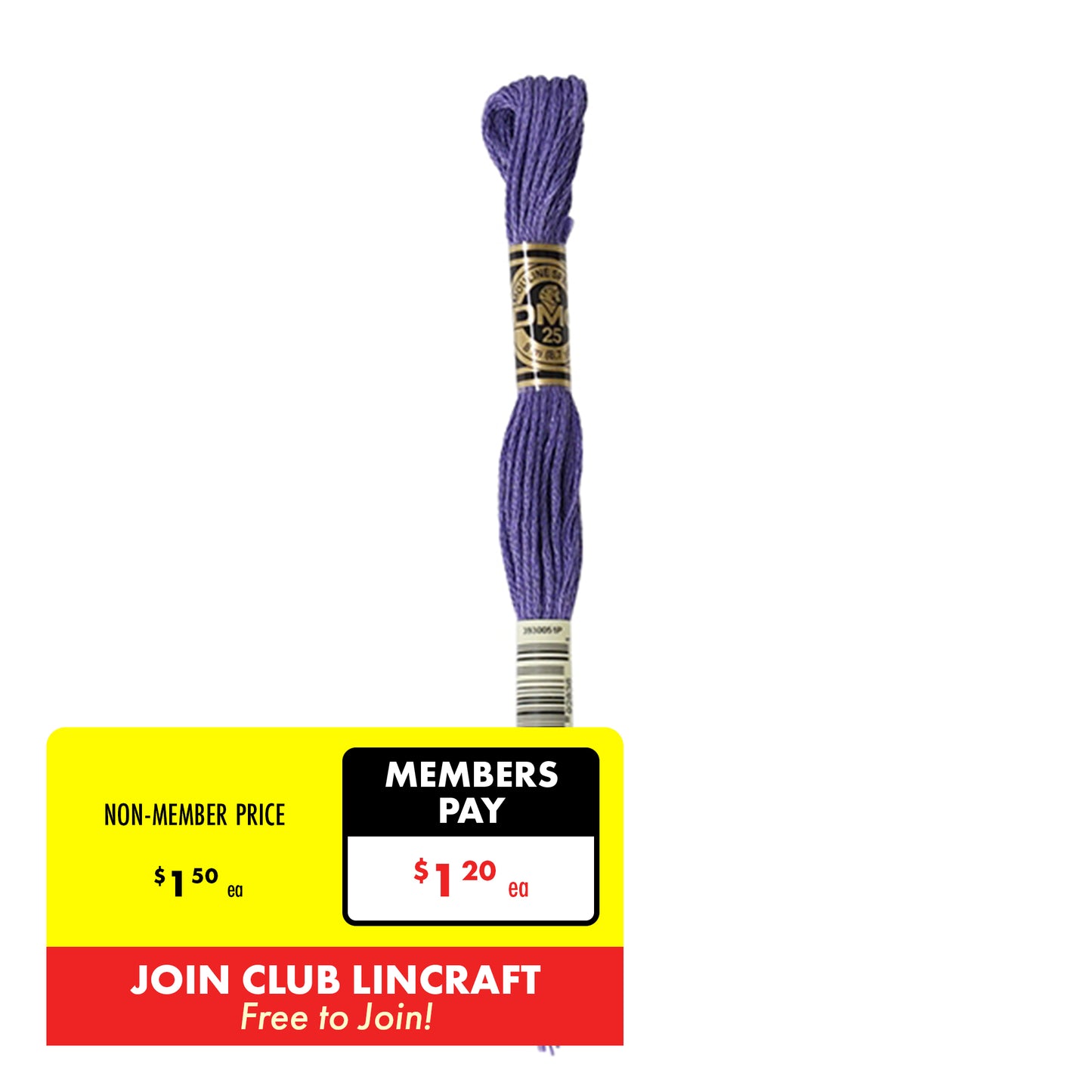 DMC Stranded Cotton Embroidery Thread 1-99