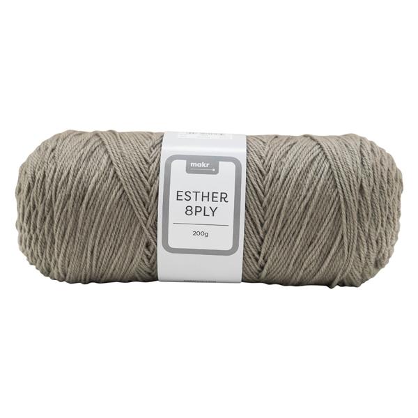 Makr Esther 8ply Crochet & Knitting Yarn, 200g Polyester Yarn