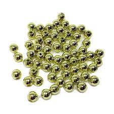 Arbee Round Beads, Gold- 25g