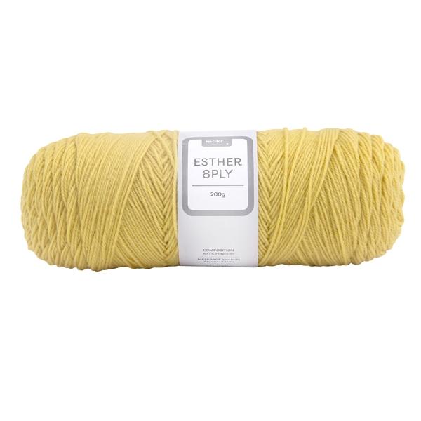Makr Esther 8ply Crochet & Knitting Yarn, 200g Polyester Yarn