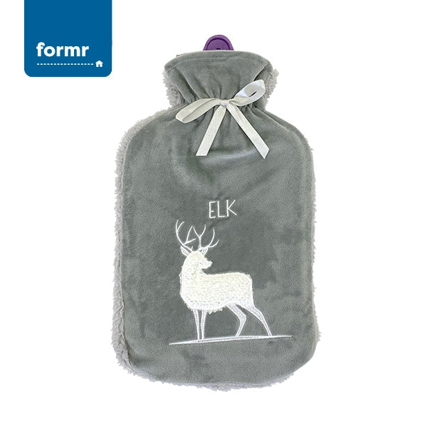 Formr Hot Water Bottle with Cover, 2L