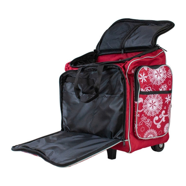 Printed Sewing Machine Trolley Bag