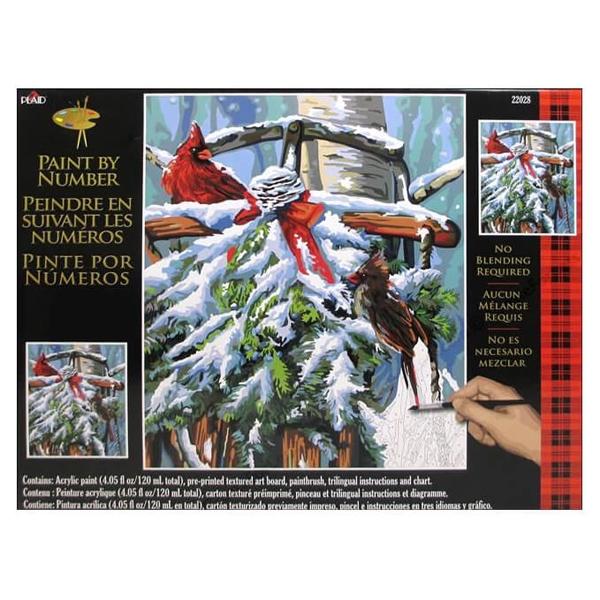 Paint by Numbers Kit, Heirlooms