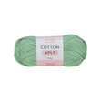 Makr Cotton 4ply Yarn, Light Green- 100g Cotton Yarn