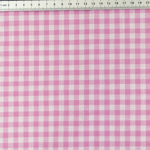 Cotton Gingham Fabric, Width 145cm