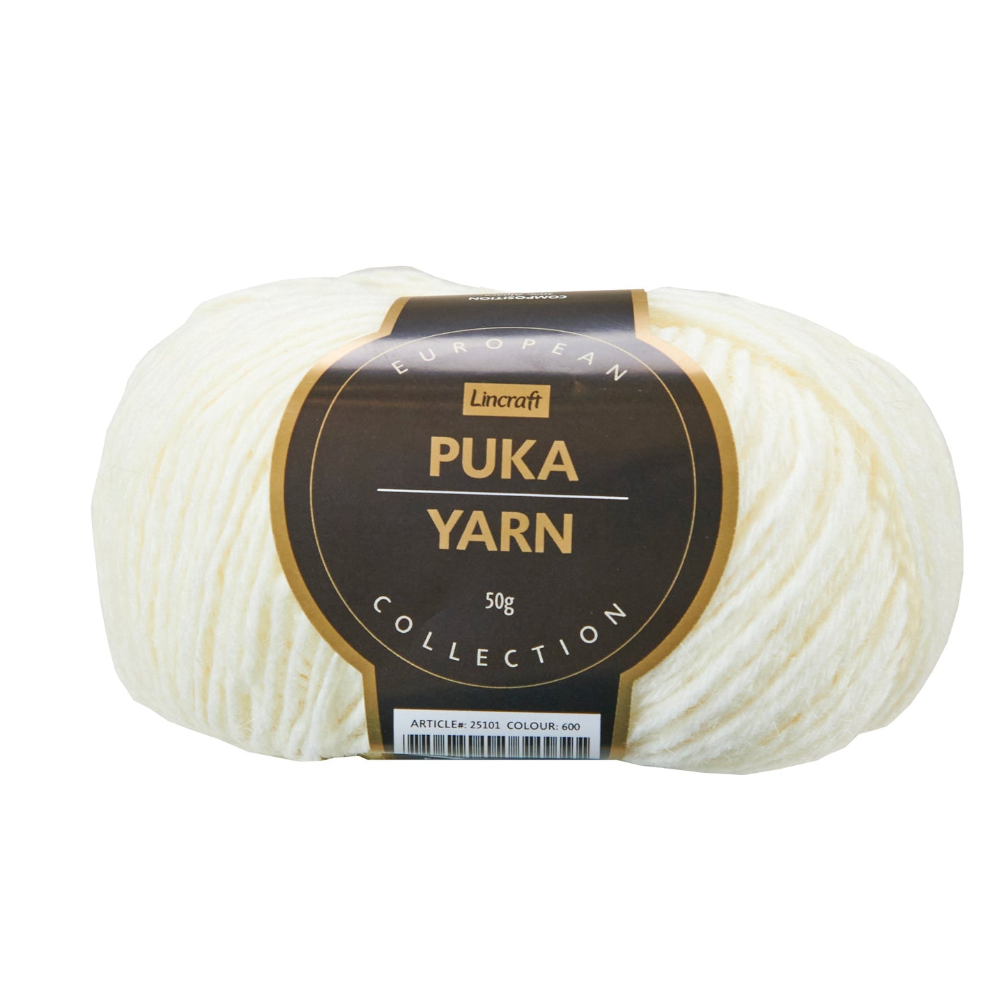 European Collection Puka Yarn, Col 600- 50g