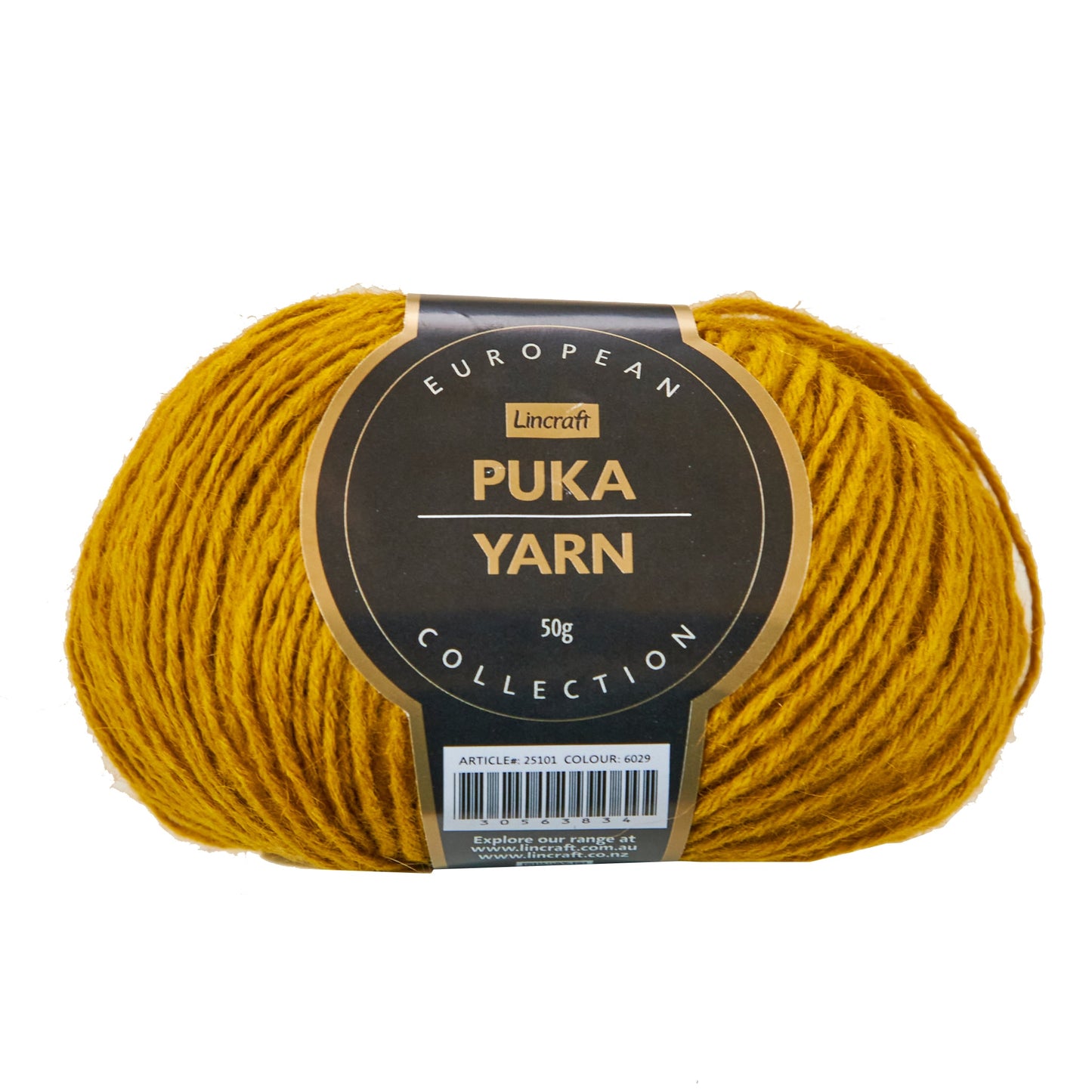 European Collection Puka Yarn, Col 6029- 50g