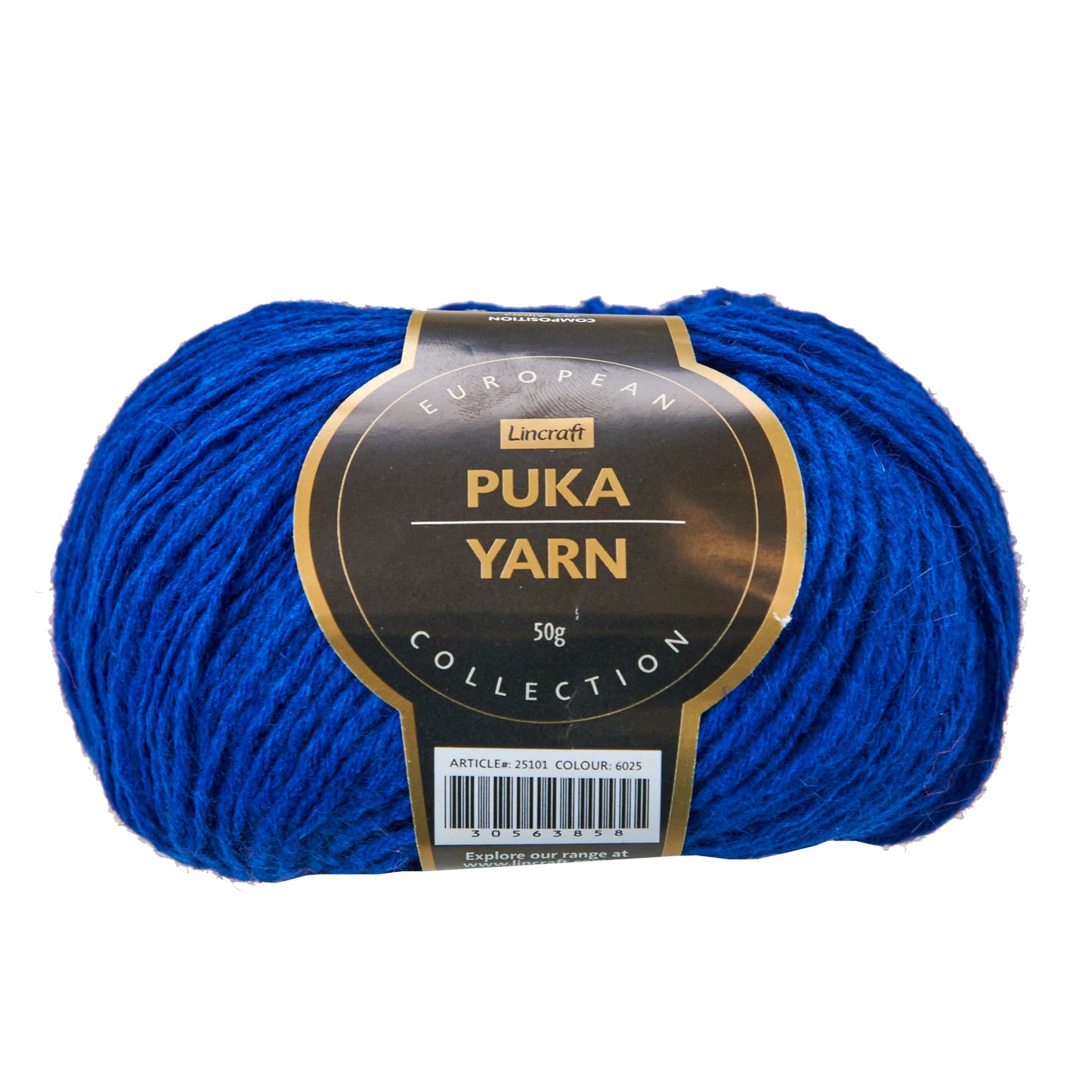 European Collection Puka Yarn, Col 6025- 50g