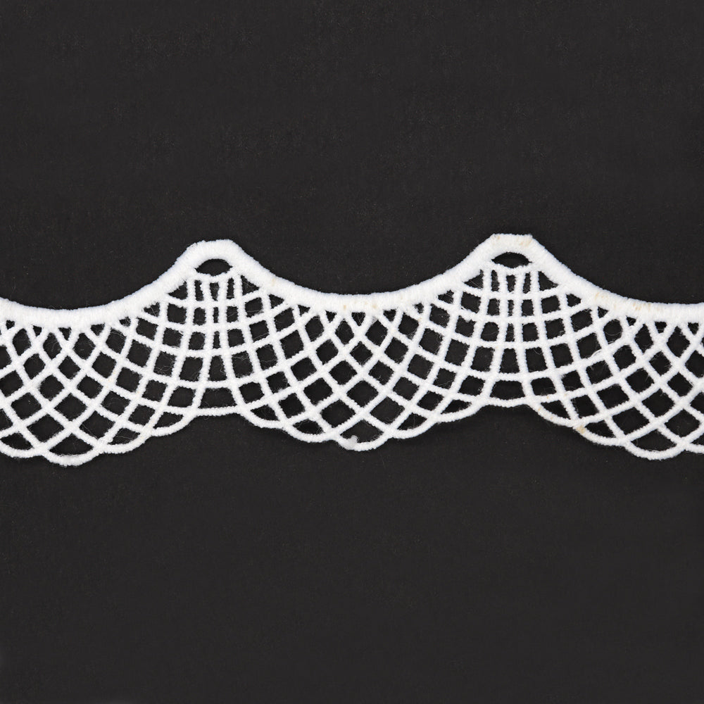 Sullivans Lace Guipure, Ivory- 40mm