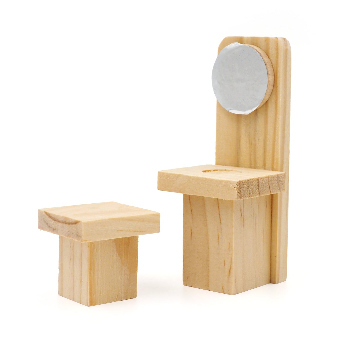 Arbee Dolls Furniture, Vanity Unit & Stool