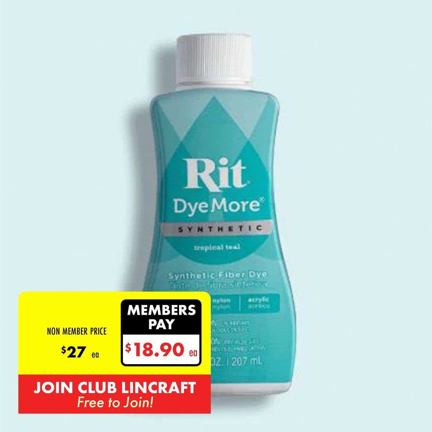 Rit DyeMore Synthetic, 207ml