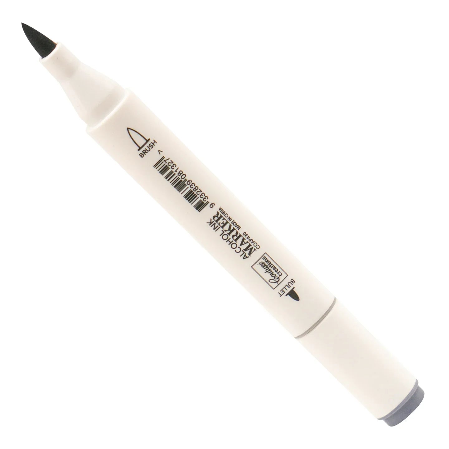 Twin Tip Alcohol Ink Marker, Grey