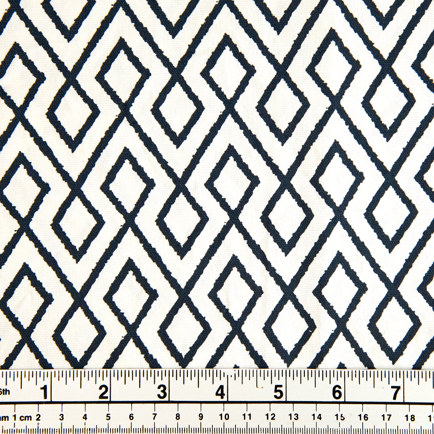 Printed Cotton Duck Fabric, Black Joint Mesh- Width 140cm