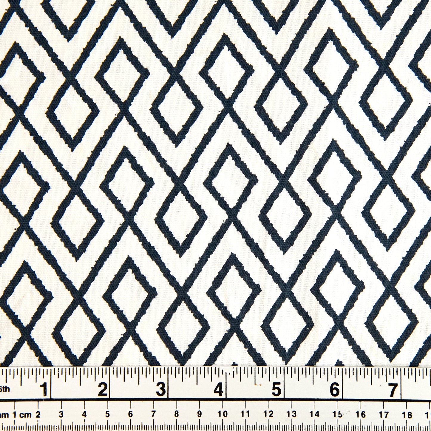 Printed Cotton Duck Fabric, Black Joint Mesh- Width 140cm