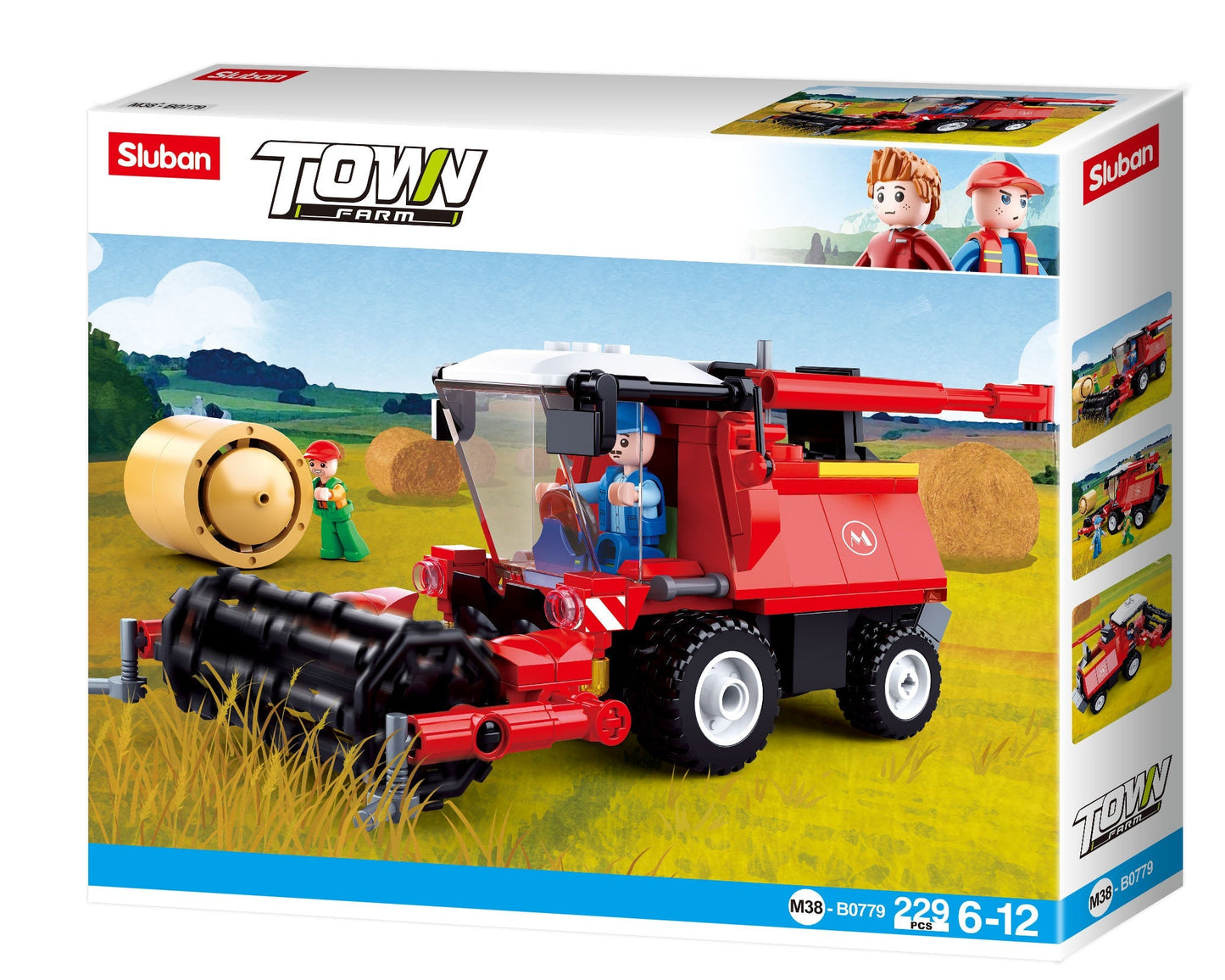 Sluban Model Bricks, Town Harvester