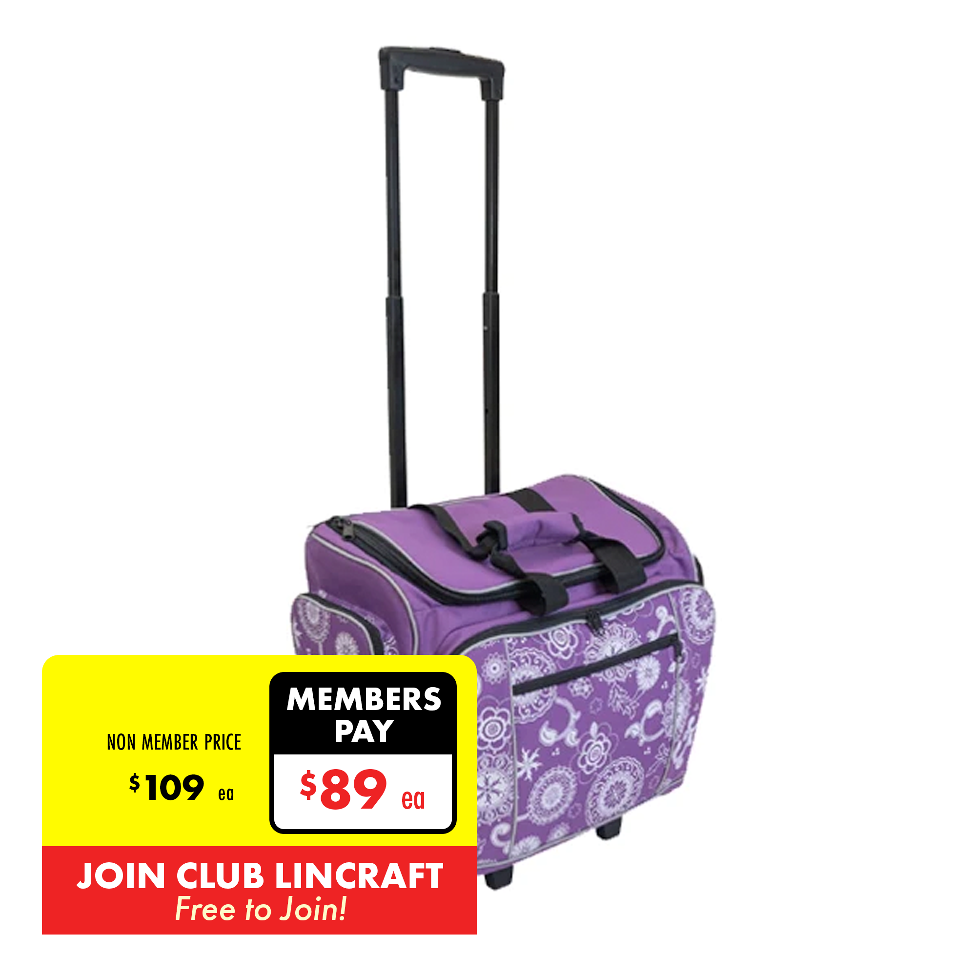 Overlocker trolley discount bag