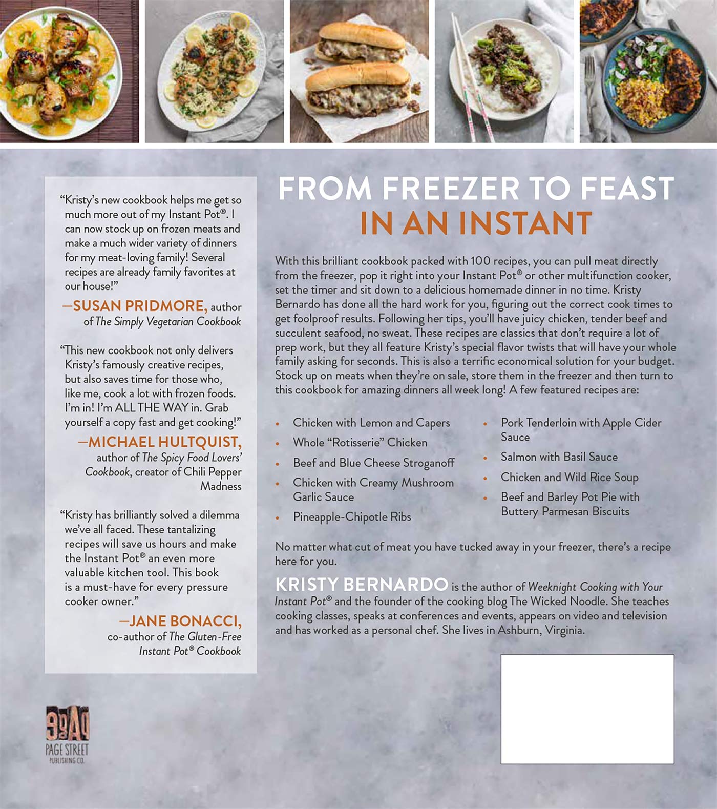 Cooking from Frozen in Your Instant Pot: 100 Foolproof Recipes with No Thawing